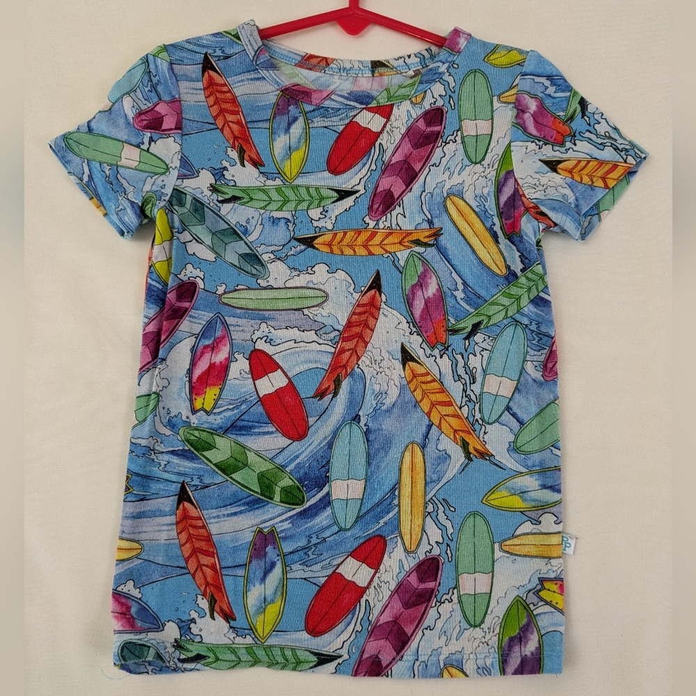 Bamboo Posh Peanut Surf Top ~ sz 3